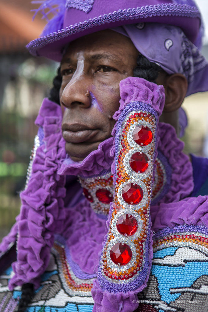 Mardi Gras Indians hit the streets In New Orleans
